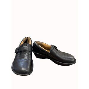 NurseMates pillow top women’s leather clog shoes 7M SKU 6274